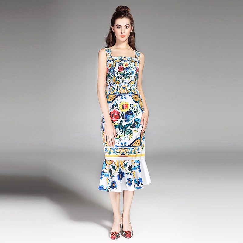 Spaghetti-Strap-Dress-2016-Luxury-Blue-and-White-Porcelain-Print-Casual-Trumpet-Sheath-Mid-Calf-Squa-32657017787