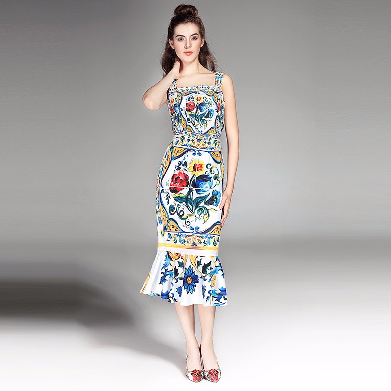 Spaghetti-Strap-Dress-2016-Luxury-Blue-and-White-Porcelain-Print-Casual-Trumpet-Sheath-Mid-Calf-Squa-32657017787