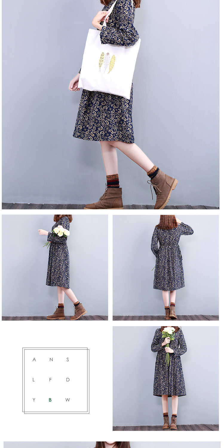 Spring-Autumn-Women-Corduroy-Casual-Dress-Round-Neck-Printing-Cute-Vestidos-Long-Sleeve-Mori-Girl-Wi-32766815475