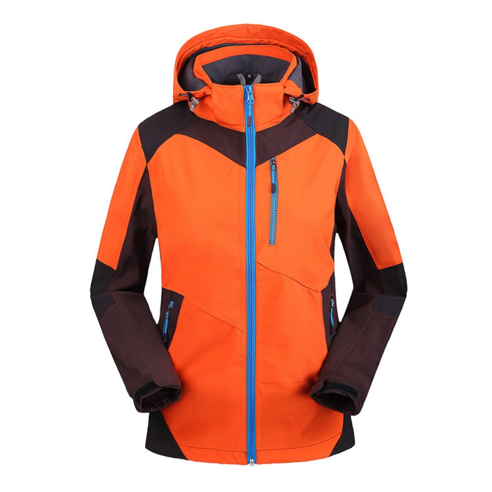 Spring-Autumn-Women39s-Softshell-Hooded-Jackets-Coat-Windproof-Waterproof-Zipper-Pockets-Casual-Fema-32623433587