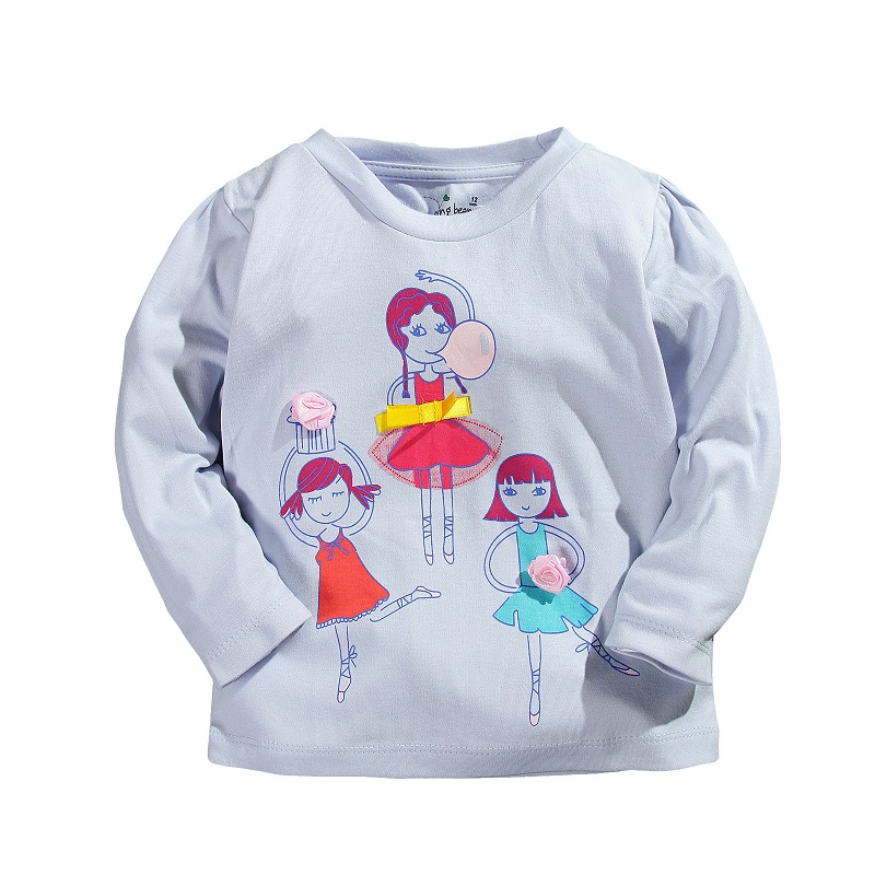 Spring-Summer-Children-Girls-T-shirt-Cartoon-100-Cotton-Long-sleeve-Baby-Girls-T-shirt-1-5-Years-Kid-32661403416