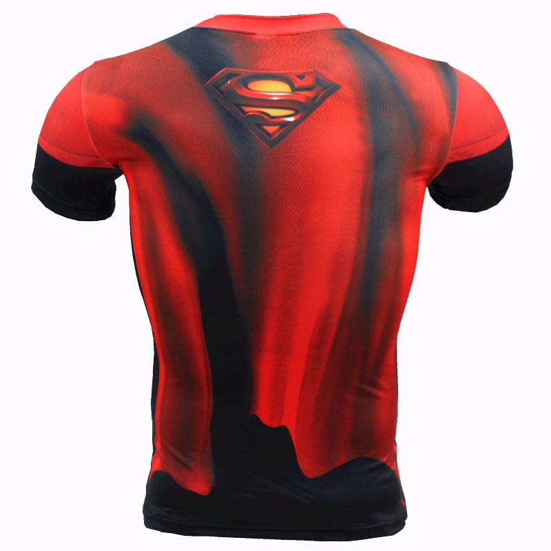 Summer-2016-Latest-Men39s-Compression-Shirt-Fitness-Superman-Punisher-3D-T-Shirt-Men-Bodybuilding-Ba-32658373206