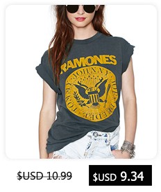 Summer-2017-punk-rock-T-shirt-Women-Tops-Tees-Short-sleeve-o-neck-grey-summer-T-shirt-RAMONES-printe-32698472804