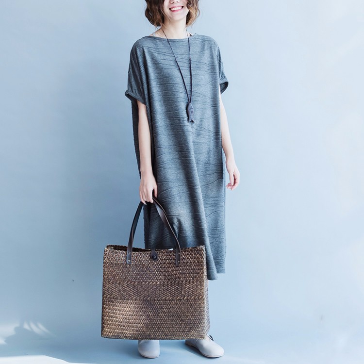 Summer-Cotton-Dress-Gray-Black-Red-Color-Loose-Dress-Casual-O-Neck-Short-Sleeve-Vintage-Dress-For-Pe-32711120662