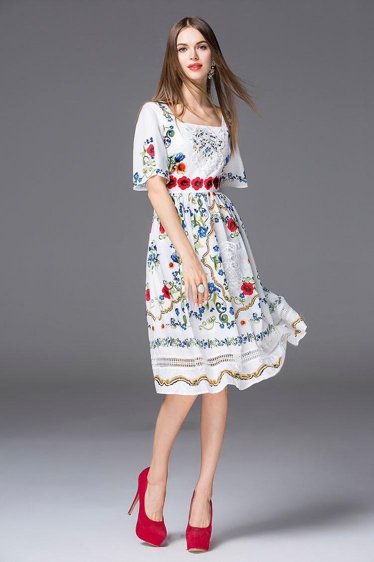 Summer-Dress-2016-Bohemia-Fashion-New-Daily-Short-Flare-Sleeve-Embroidery-New-Floral-Print-Vintage-H-32567699890