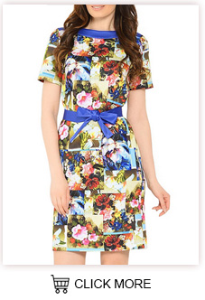 Summer-Dress-Women-Colorful-Patchwork-Casual-Printed-Ladies-Dresses-2018-New-Sheath-Elegant-Polyeste-32705550236