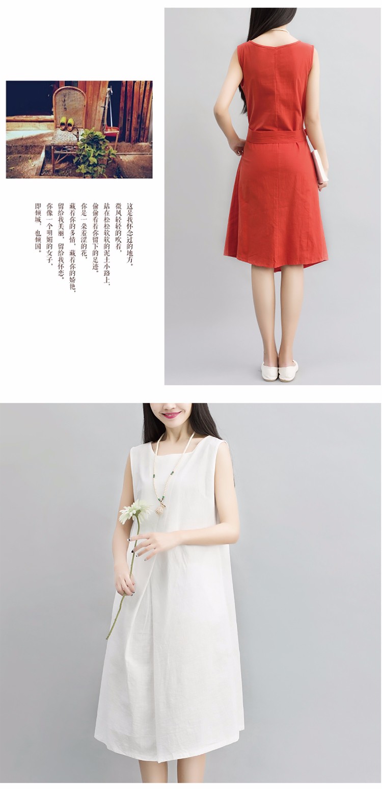 Summer-Dresses-Cotton-Linen-Women-Dresses-Size-M-2XL-Women-Clothing-O-Neck-Sleeveless-Loose-Waist-Wh-32718798345
