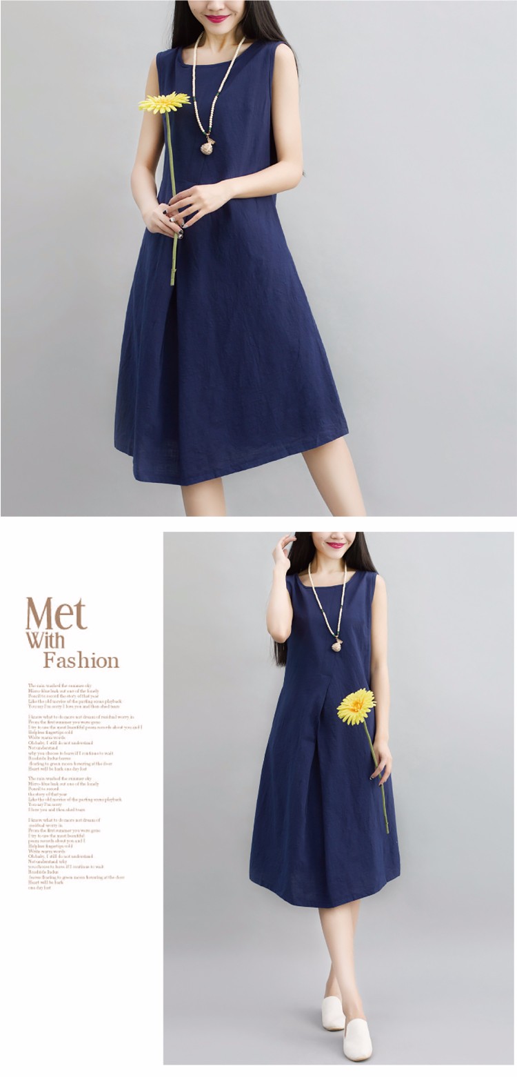 Summer-Dresses-Cotton-Linen-Women-Dresses-Size-M-2XL-Women-Clothing-O-Neck-Sleeveless-Loose-Waist-Wh-32718798345