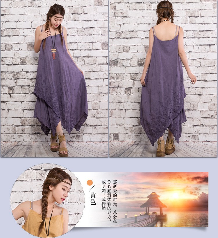 Summer-Women-Asymmetrical-Strap-Dress-Chinese-Style-Cotton-Linen-Embroidery-Vintage-Retro-Mori-Girl--32788311573
