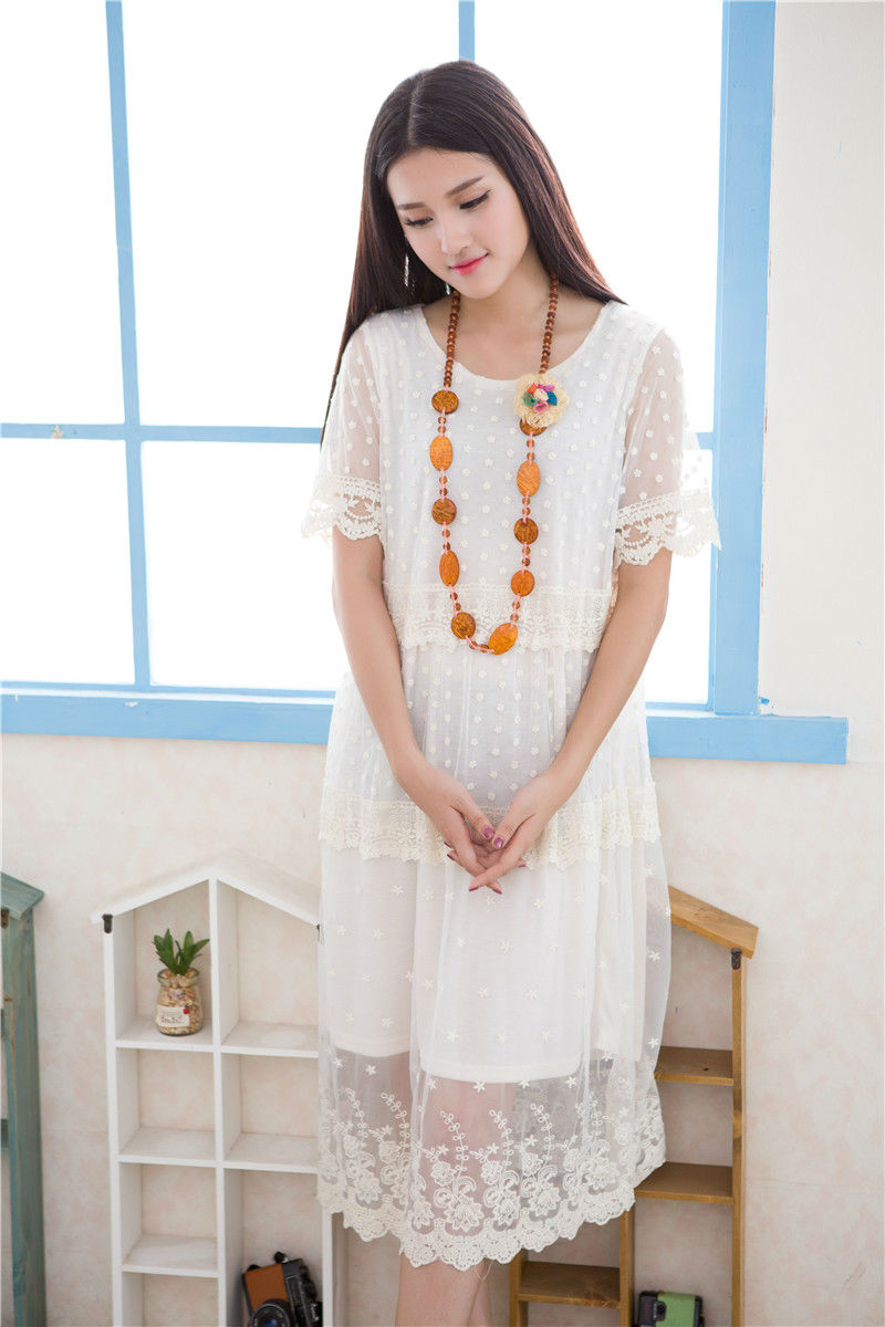 Summer-Women-Dresses-Creamy-White-Lace-Fairy-Dress-Vintage-Original-Design-Forest-Mori-Girl-Long-Max-32718826795