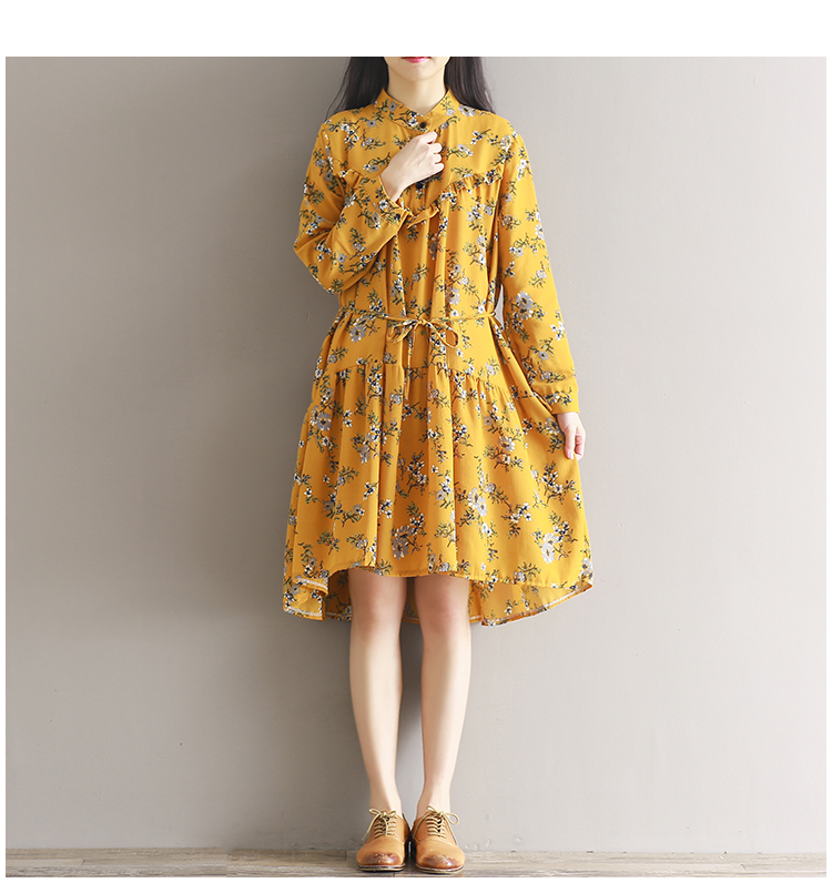Sweet-Chiffon-Dress-2017-Spring-New-Women-Literary-Vintage-Stand-Collar-Long-Sleeve-Flower-Printed-R-32792866224