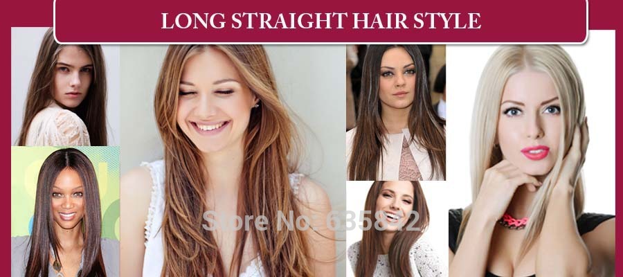 Synthetic-Hair-Clip-in-Hair-Extensions-for-Braids-5Clips-One-piece-Straight-24quot-60cm-120g-Black-B-1725394534