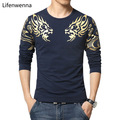 T-Shirt-Men-Long-Sleeve-New-Fashion-2017-Print-Spring-Men39s-Brand-Clothing-Casual-Slim-V-neck-Cotto-32610657247