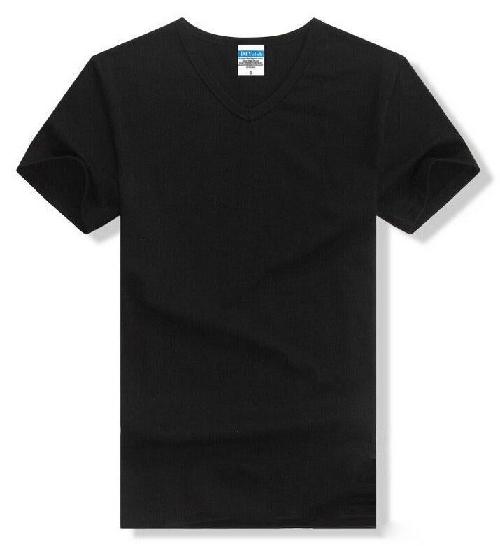 T-shirt-men-Lycra-cotton-solid-color-casual-men39s-V-neck-t-shirt-camisetas-fashion-T-shirts-2017-Ne-32325263149