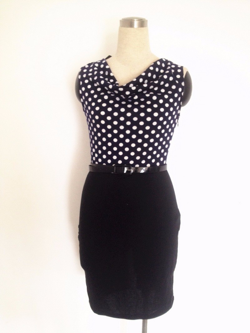 T39O-Elegant-Women-Polka-Dot-Purple-Blue-Patchwork-Sleeveless-Vintage-Dresses-Office-Lady-Work-Busin-32763272200