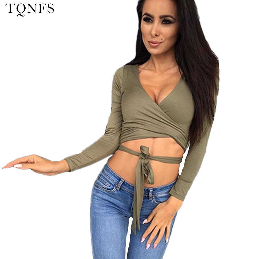 TQNFS-Fashion-Tee-Shirt-Femme-Long-Sleeve--Bandage-Shirts-O-Neck-Casual-T-Shirt--Women-Solid-Hollow--32755476648