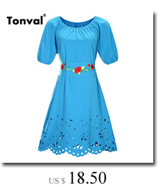 Tonval-Half-Sleeve-Vintage-Tunic-Dress-Women-Gorgeous-Floral-Retro-Audrey-Hepburn-Style-Plus-Size-Su-32739510709