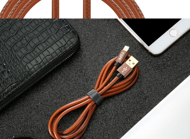 Topk-Upgraded-Premium-Leather-Braided-Aluminum-Alloy-Fast-Charging-Phone-USB-Cable-for-iPhone-7-6-6s-32572368191