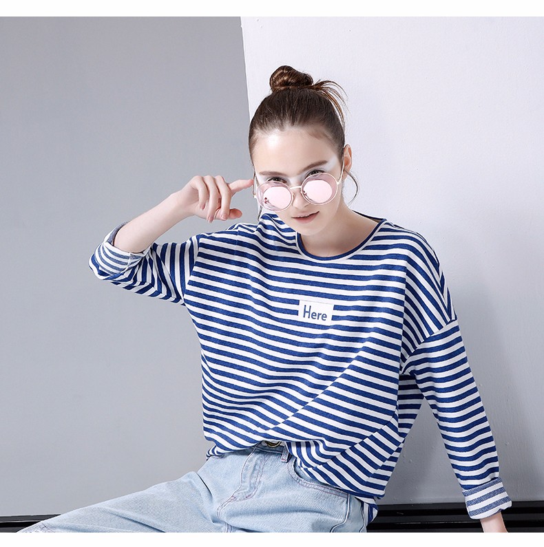 Toyouth-T-Shirt-2017-Spring-Women-Stripe-Letter-Printed-Casual-Loose-Long-Sleeve-O-Neck-Ladies-Tees--32778513931