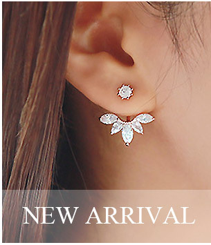 USTAR-Flower-Crystals-Stud-Earring-for-Women-Rose-gold-color-Double-Sided-Fashion-Jewelry-Earrings-f-32687614964