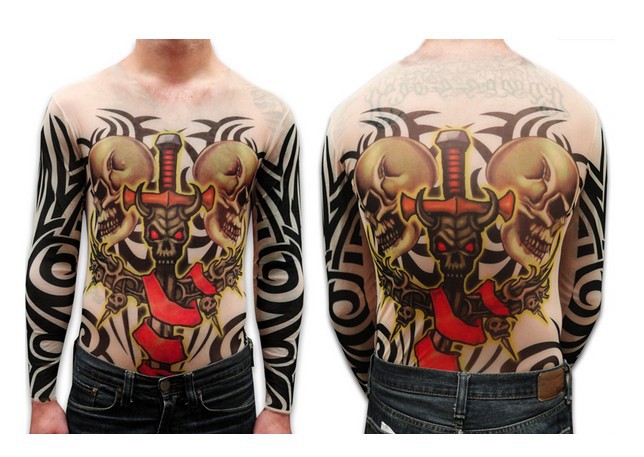 Unisex-Demon-Sword-and-Skulls-Full-Body-Tattoo-Shirt-Long-Sleeves-For-Men-Free-Shipping-2017-New-Fas-1818491656
