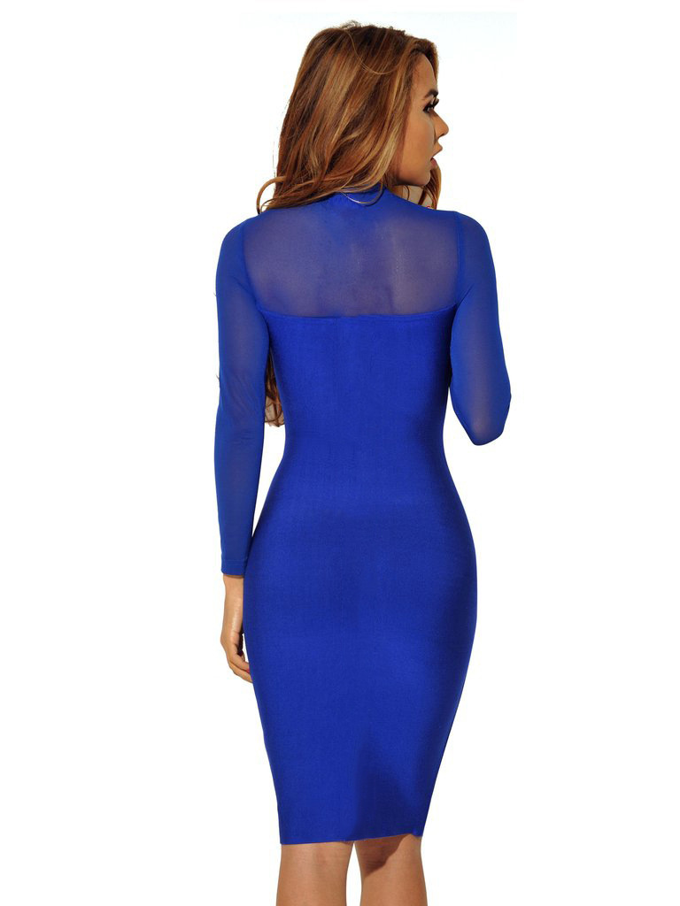 VITIANA-Women-Long-Sleeve-Bodycon-Pencil-Dress-2017-Autumn-Winter-Black-Blue-See-Through-Slim-Sexy-C-32784145106