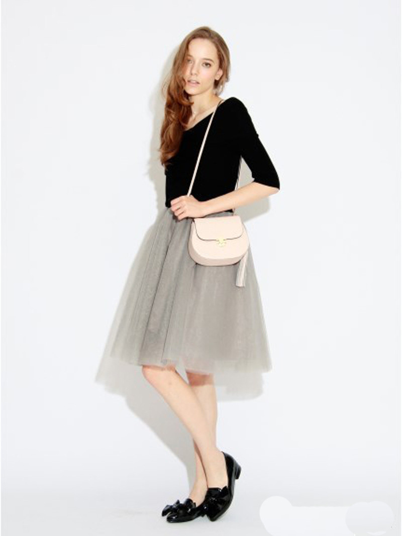 Vestidos-2015-Women-Autumn-Knitted-Tutu-Dress-Fashion-Collar-Strapless-Crossover-Splicing-Fake-Two-P-32470109116