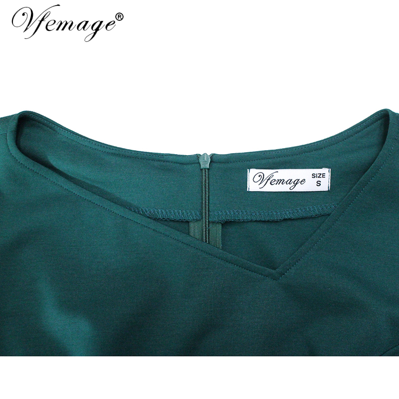 VfEmage-Womens-Asymmetric-Neck-Elegant-Belted-Tunic-Wear-to-Work-Office-Business-Bodycon-Stretch-Fit-32793189603