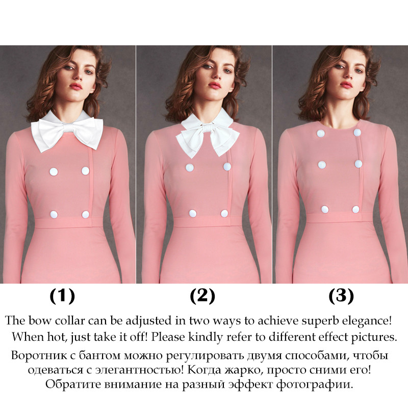 Vfemage-Womens-Elegant-Detachable-Bowknot-Collar-Button-Wear-to-Work-Office-Party-Sheath-Pencil-Fitt-32472638861