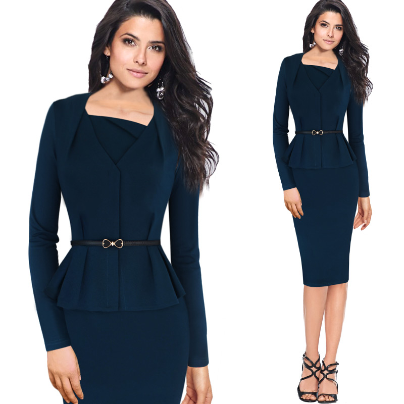 Vfemage-Womens-Elegant-Peplum-Slim-Tunic-Belted-Vintage-Casual-Wear-To-Work-Business-Office-Bodycon--32791056054