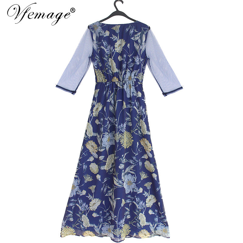 Vfemage-Womens-Elegant-Vintage-Flower-Floral-Print-See-Through-Mesh-Casual-Charming-Party-Ball-Gown--32671215065