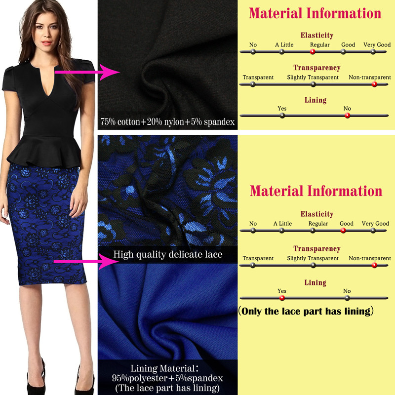 Vfemage-Womens-Peplum-Elegant-Sexy-Deep-V-Neck-Cap-Sleeve-Tunic-Slim-Casual-Party-Club-Clubwear-Body-32598178354