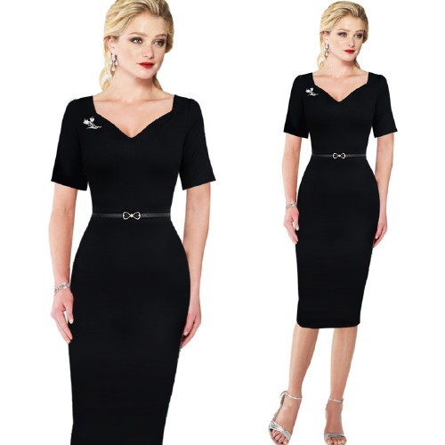 Vfemage-Womens-Sexy-Elegant-Vintage-Brooch-V-Neck-Belted-Slim-Business-Casual-Party-Bodycon-Fitted-P-32598405878