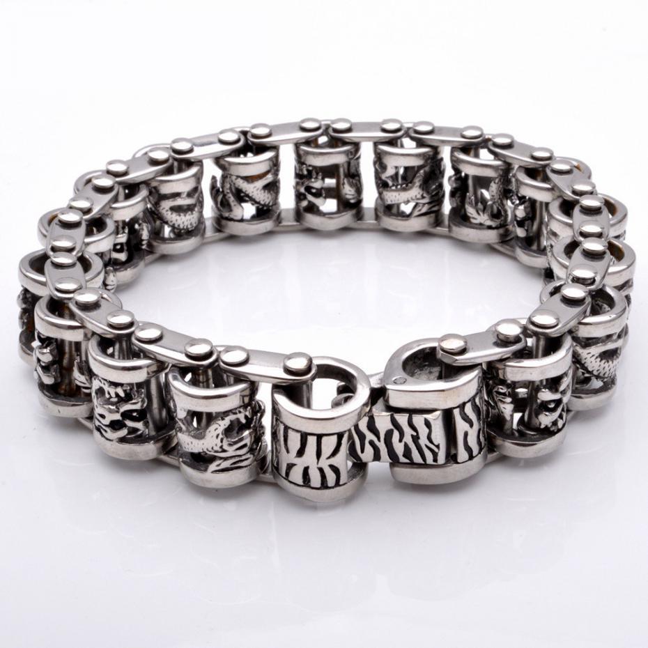 Vintage-Punk-316l-Stainless-Steel-Dragon-Bracelets-For-Men-Jewelry-With-Twisted-Cable-Bangle-Mens-Ac-32652765198