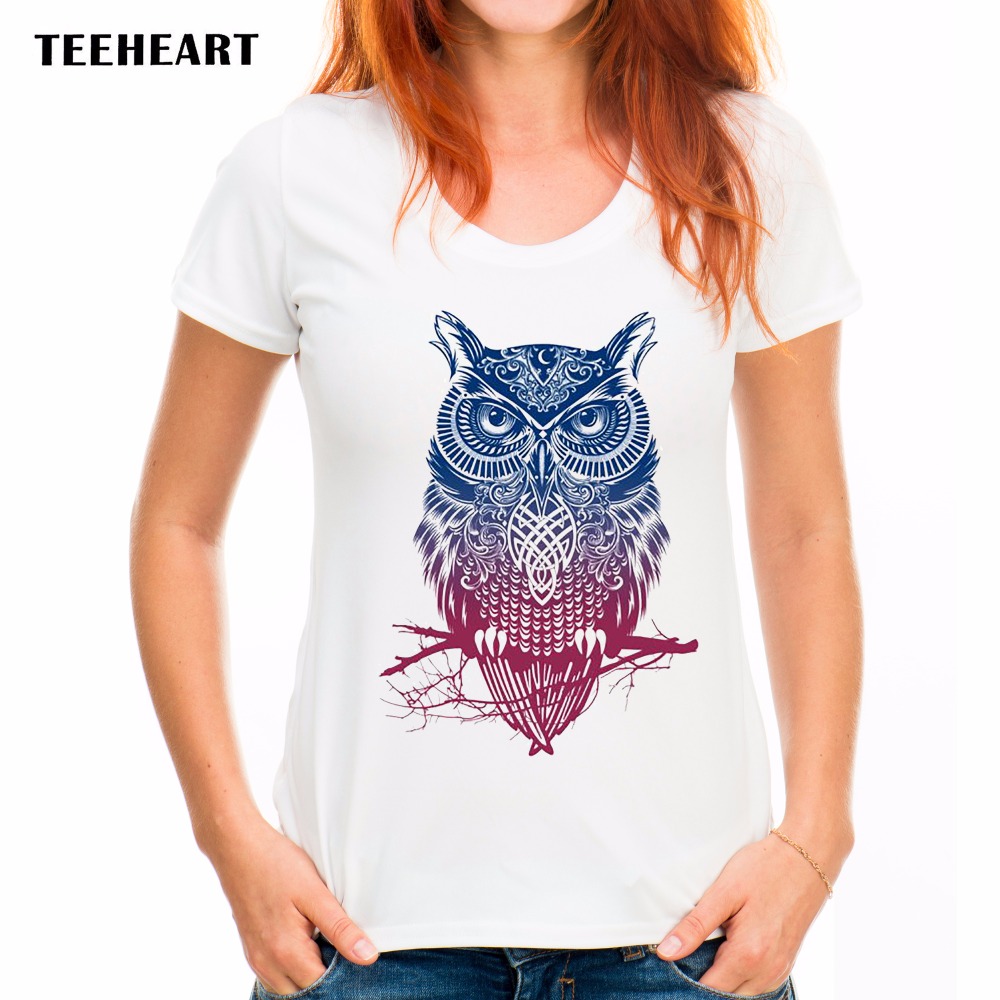 WHOLESALE-Fashion--Woman-new-pattern-animal--Colorful--owl-printed-crewneck-short-sleeve-tops-pullov-32600600604