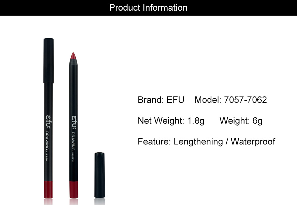 Waterproof-Drawing-Lip-Pen-6-Colors-Lip-liner-Long-lasting-Lipstick-18g-Lips-Makeup-Brand-EFU-7057-32695467281