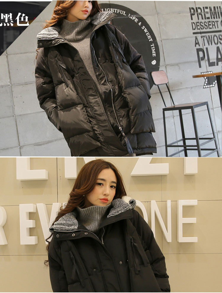 Winter-Duck-Down-Coats-Women-Loose-Medium-long-Hooded-Jacket-Casual-Military-Parkas-Overcoat-Thicken-32260443091