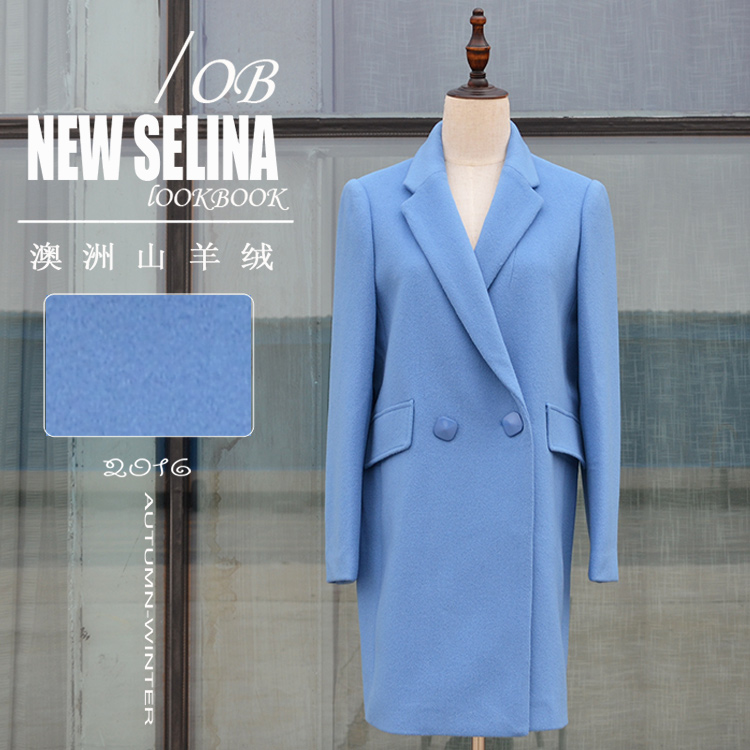 Winter-wool-overcoat-female-medium-long-thickening-woolen-outerwear-suit-free-shipping-32767254349