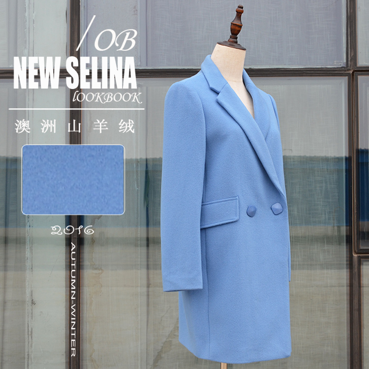 Winter-wool-overcoat-female-medium-long-thickening-woolen-outerwear-suit-free-shipping-32767254349