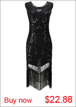 Women-Black-1920s-Vintage-Gatsby-Flapper-Dress-Art-Nouveau-Deco-Sequin-Beaded-Fringe-Fancy-Costumes--32775469632