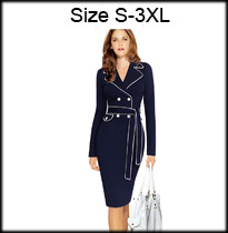 Women-Fall-Winter-Long-Sleeve-Stretchy-Vintage-Floral-Print-Tunic-Slim-Casual-Office-Party-Sheath-Bo-32249547563
