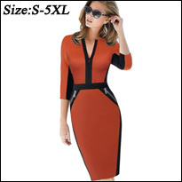 Women-Formal-Bodycon-Slimming-Business-Pencil-Dresses-Office-Ladies-Wear-to-Work-Outfit-Solid-Color--1782281112