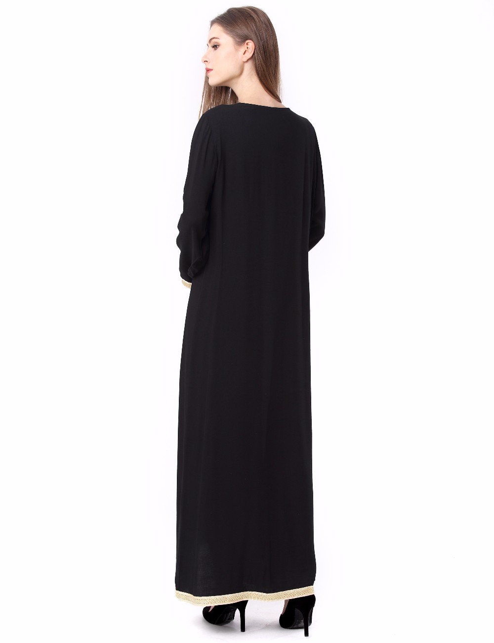 Women-Maxi-Long-sleeve-long-Dress-embroidery-moroccan-Kaftan-Caftan-Jilbab-Islamic-abaya-Muslim-Turk-32763717837