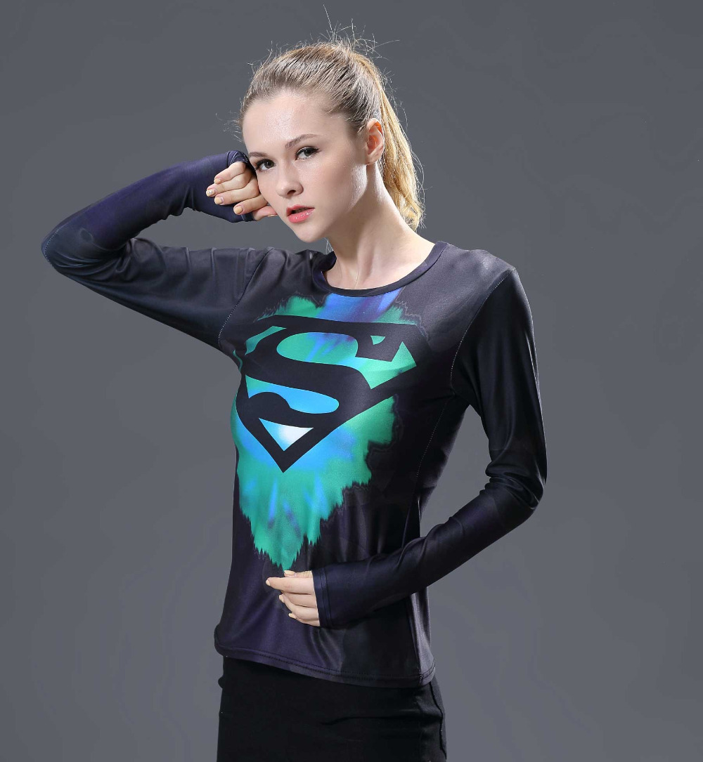 Women-T-shirt-Bodys-Armour-Marvel-costume-supermanbatman-T-Shirt-Long-Sleeve-Girl-Fitness-Tights-Com-32678065741