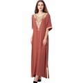 Women-islamic-clothing-Maxi-Long-sleeve-long-Dress-moroccan-Kaftan-embroidery-dress-vintage-abaya-Mu-32692084883