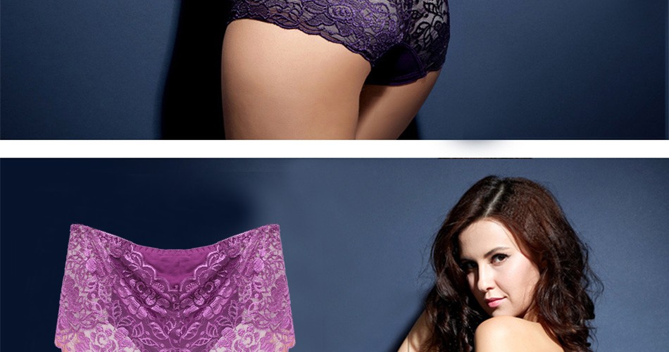 Women-underwear-briefs-sexy-women39s-Panties--full-transparent-lace-seamless-string-plus-size-women--32434329987