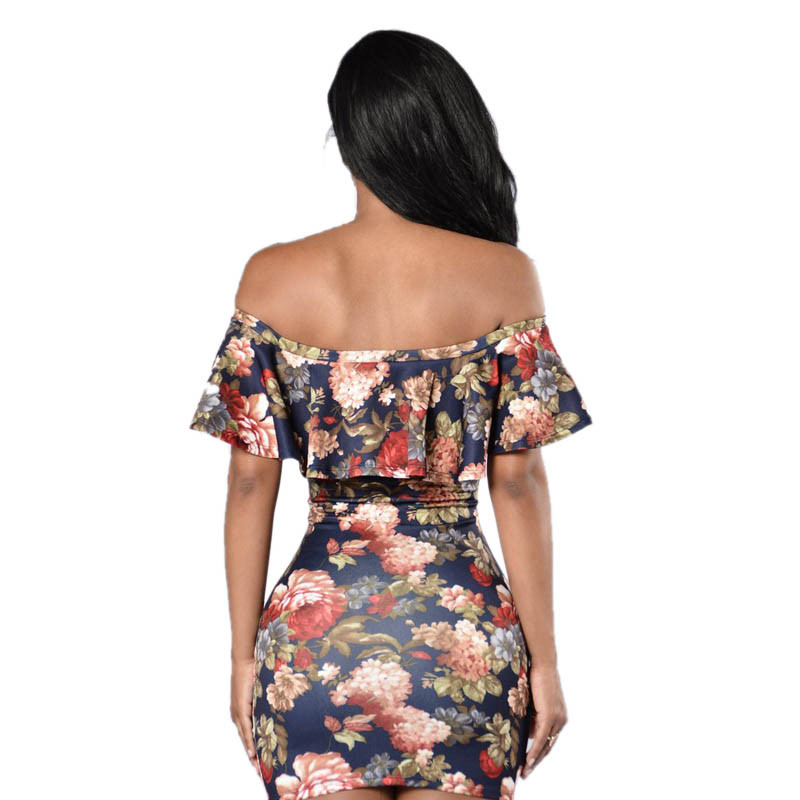 Women39s-Sexy-Florals-Printed-Mini-Dress-2017-Summer-Ladies-Off-Shoulder-Ruffles-Clubwear-Bandage-Bo-32725731529