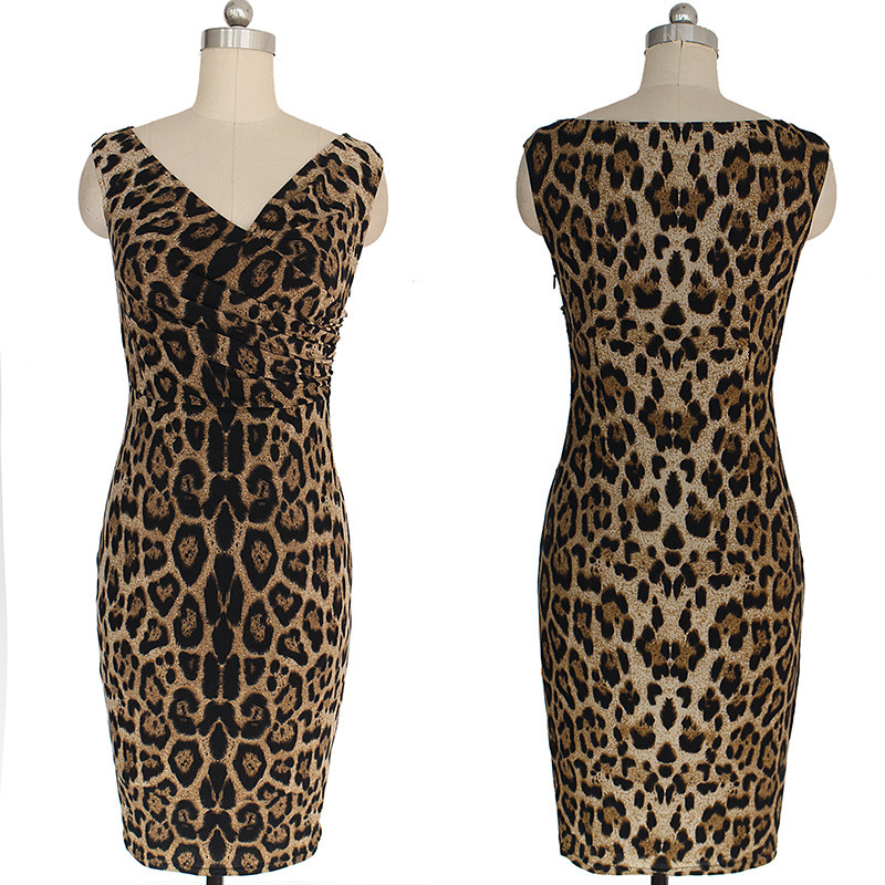 Womens-Elegant-Sexy-Hot-V-Neck-Leopard-Draped-Sleeveless-Tunic-Casual-Party-Club-Clubwear-Pencil-She-32704832907