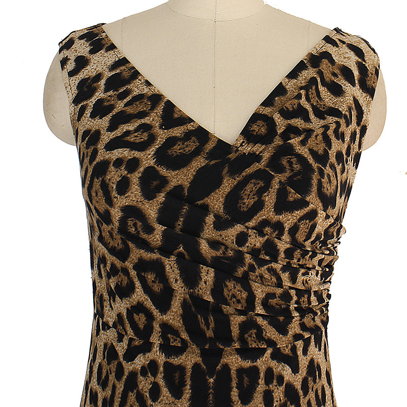 Womens-Elegant-Sexy-Hot-V-Neck-Leopard-Draped-Sleeveless-Tunic-Casual-Party-Club-Clubwear-Pencil-She-32704832907