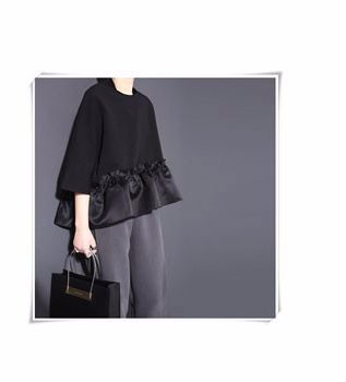 XITAO-2016-Autumn-new-street-coat-sleeve-sequined-collar-long-sleeved-loose-plus-size-zipper-jacket--32740050027
